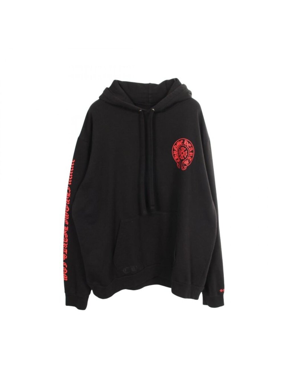 Chrome Hearts Hoodie Horseshoe Arm Logo Cotton